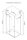 Glaswerk Westfalen - Anna 90x75x195 cm Corner Shower Enclosure