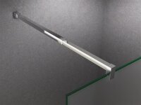 Glaswerk Westfalen - LiLy 140x200cm Walk-in Shower, Satin Finish