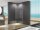 Glaswerk Westfalen - LiLy 100x200cm Walk-in Shower, Satin Finish, Center