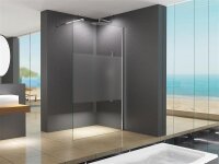 Glaswerk Westfalen - LiLy 120x200cm Walk-in Shower, Satin...