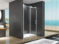 Glaswerk Westfalen - Viktoria 130x195 cm Nischendusche...
