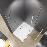 Glaswerk Westfalen - Anna 100x100x195cm Eck Duschkabine inkl. DT