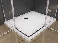 Glaswerk Westfalen - Josefine 90x75x180 cm Eck Duschkabine klar inkl DT