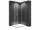 Glaswerk Westfalen - Josefine 100x80x195cm Eck Duschkabine klar inkl DT