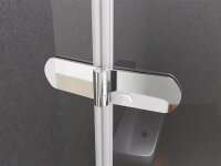 Glaswerk Westfalen- Freja 90x90x195cm Viertelkreis Duschkabine + DT+S