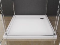 Glaswerk Westfalen- Anna 90x75x195cm Eck Duschkabine+DT / S