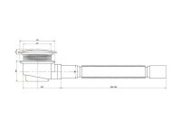 Glaswerk Westfalen - Boxdoccia angolare Caroline 80x80x180 cm con piatto doccia/sifone