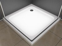 Glaswerk Westfalen- Caroline 80x80x195cm Eck Duschkabine+DT / S