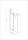 Glaswerk Westfalen - Porte de douche Isabella 155x195 cm, verre transparent