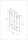 Glaswerk Westfalen - Josefine 175x195 cm Shower Door, Clear Glass