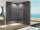 Glaswerk Westfalen - LiLy 98x200 cm Walk in Duschwand -  Satiniert Mitte 10mm