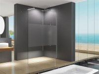 Glaswerk Westfalen - LiLy 118x200 cm Walk in Duschwand -...