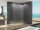 Glaswerk Westfalen - LiLy 138x200 cm Free Walk-in Shower Satin Finish 2x supports Square