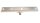 Glaswerk Westfalen - 90 cm Edelstahl Flach Duschrinne Befliesbar