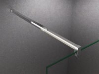 Glaswerk Westfalen - LiLy 150x200 cm walk-in shower enclosure, clear glass