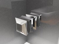 Glaswerk Westfalen - Josefine 90x90x195cm Eck Duschkabine klar inkl DT+S