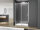 Glaswerk Westfalen - Doccia a nicchia Viktoria 105x195 cm con porta scorrevole - Argento