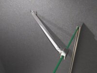 Glaswerk Westfalen- Nora 75x100x75cm U Duschkabine Klarglas