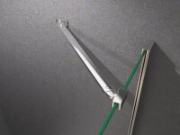 Glaswerk Westfalen- Cornelia 100x80x195cm Eck Duschkabine Klarglas