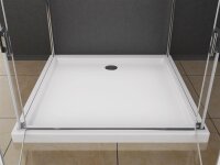 Glaswerk Westfalen - Emma 80x120x80x195 cm U Duschkabine