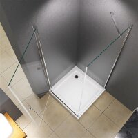 Glaswerk Westfalen- Isabella 80x80x195cm Eck Duschkabine...