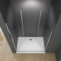 Glaswerk Westfalen - Sofia 175x195 cm Duschtür Klarglas