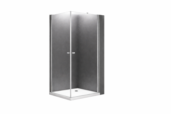 Glaswerk Westfalen - Paroi de douche dangle Sofia 100x100x195 cm, verre transparent