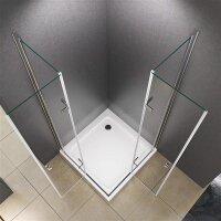 Glaswerk Westfalen - Douche dangle Caroline 100x90x195 cm Paroi de douche