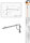 Glaswerk Westfalen - (LB) 150x90 cm klar Glasvordach inkl. Halter