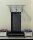 Glaswerk Westfalen - (3L) Marquesina de vidrio transparente de 250x90 cm con soporte incluido