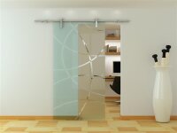 Glaswerk Westfalen - Glazen schuifdeur Kamerdeur 900x2025...