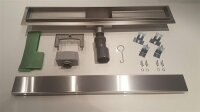 Glaswerk Westfalen - Caniveau de douche plat en acier...
