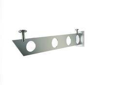 Glaswerk Westfalen - Jeu de supports en S pour Auvent en verre - Acier inoxydable