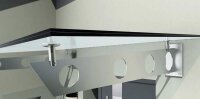 Glaswerk Westfalen- SET S Halter für Vordach -...