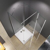 Glaswerk Westfalen - Emma 90x80x90 cm U-Form Duschkabine
