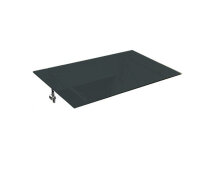 Glaswerk Westfalen - (L) 180x90 cm grijs glas incl. steun