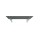 Glaswerk Westfalen - (S) 150x90 cm Tetto in vetro grigio incl. supporto