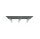 Glaswerk Westfalen - (3S) Tetto in vetro grigio 250x90 cm incl. supporto
