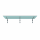 Glaswerk Westfalen - (3LB) 200x90 cm Milchglas Glasvordach inkl. Halter