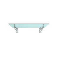 Glaswerk Westfalen - (S) 180x90 cm melkglas luifel incl....