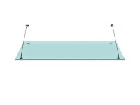 Glaswerk Westfalen - (STR) 150x90 cm melkglas luifel...