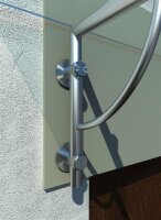 Glaswerk Westfalen- 1xLB-Halter für Vordach - Edelstahl