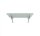 Glaswerk Westfalen - (V) Pensilina in vetro trasparente 180x90 cm con supporto incl.