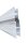 Glaswerk Westfalen - [Typ-MD-B] Magnetdichtung  - 180°/90° - f�r 8 mm (195cm)