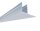 Glaswerk Westfalen - [Type-TD-US] Door seal - for 6-8 mm glass thickness (170cm)