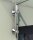 Glaswerk Westfalen - (L) 130x90 cm Klarglas Glasvordach inkl. Halter