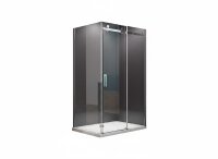 Glaswerk Westfalen - Ela 100x80x195cm Eck Duschkabine...