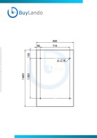 Glaswerk Westfalen - (STB) Marquesina de vidrio transparente de 160x90 cm con soporte