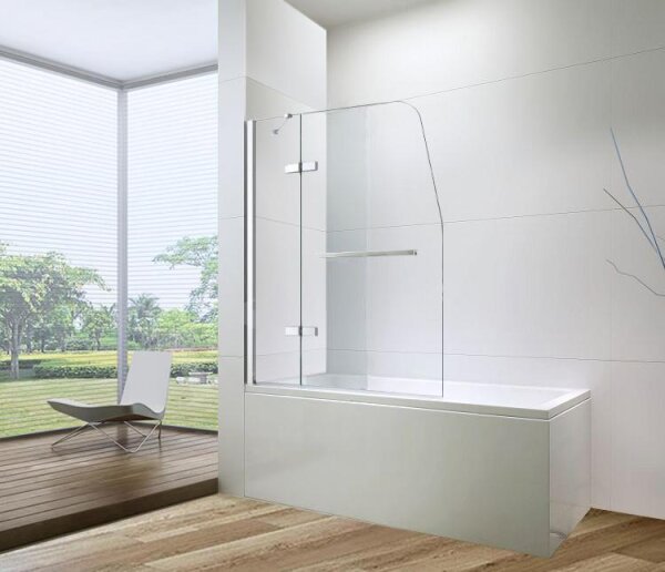 Glaswerk Westfalen - Mampara de Bañera 100x140 cm (H)