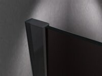 Glaswerk Westfalen - LiLy 140x200 cm Walk-in Shower, Gray...